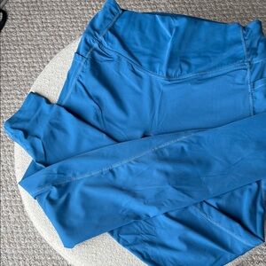 Bright Blue Active Leggings